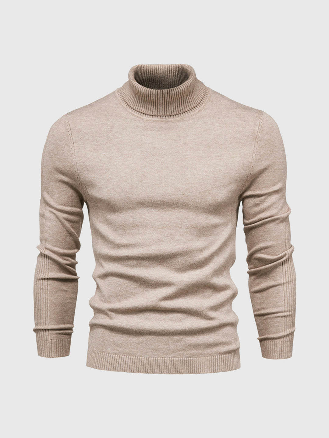 Schmal Geschnittener Rollkragenpullover Für Herren - Dario