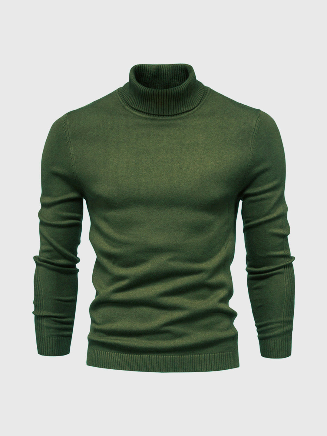 Schmal Geschnittener Rollkragenpullover Für Herren - Dario