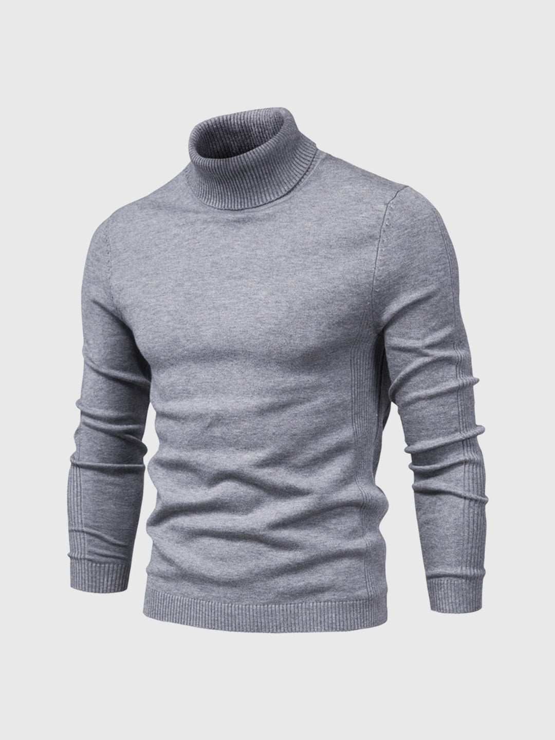 Schmal Geschnittener Rollkragenpullover Für Herren - Dario
