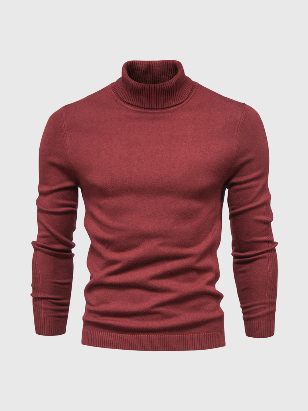 Schmal Geschnittener Rollkragenpullover Für Herren - Dario