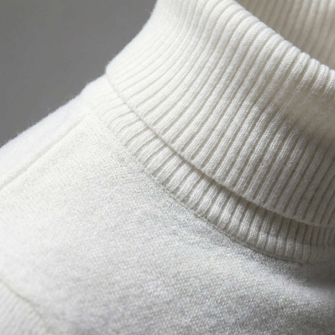 Schmal Geschnittener Rollkragenpullover Für Herren - Dario