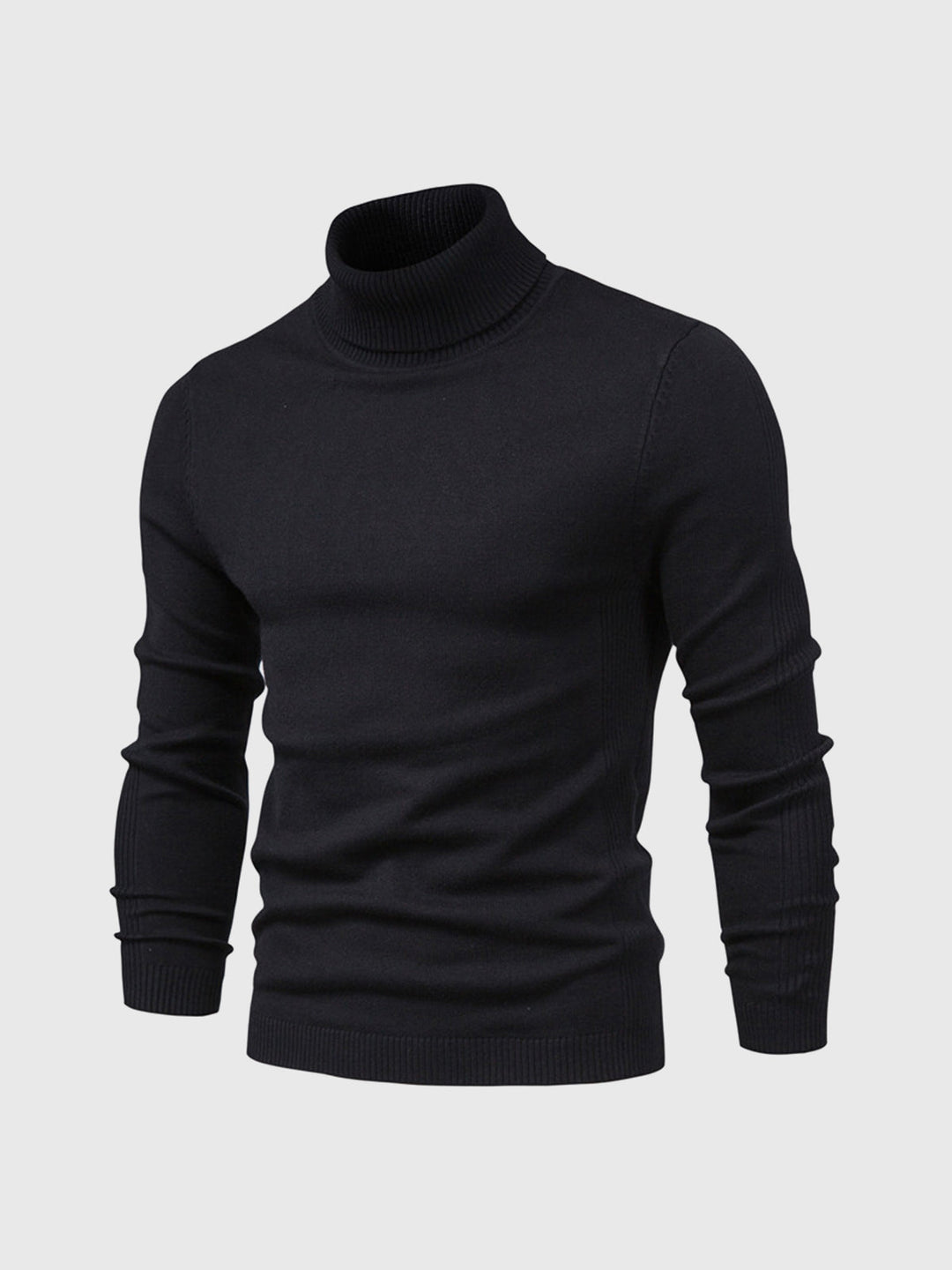 Schmal Geschnittener Rollkragenpullover Für Herren - Dario