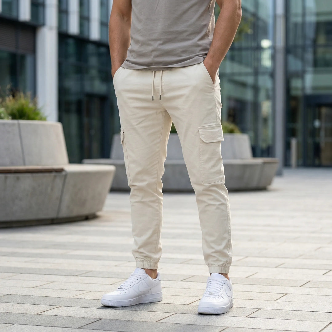 Schmale Cargo-Jogger Mit Zuschnitt - Lasse