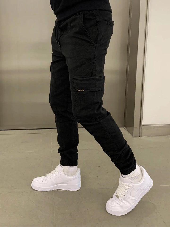 Schmale Cargo-Jogger Mit Zuschnitt - Lasse