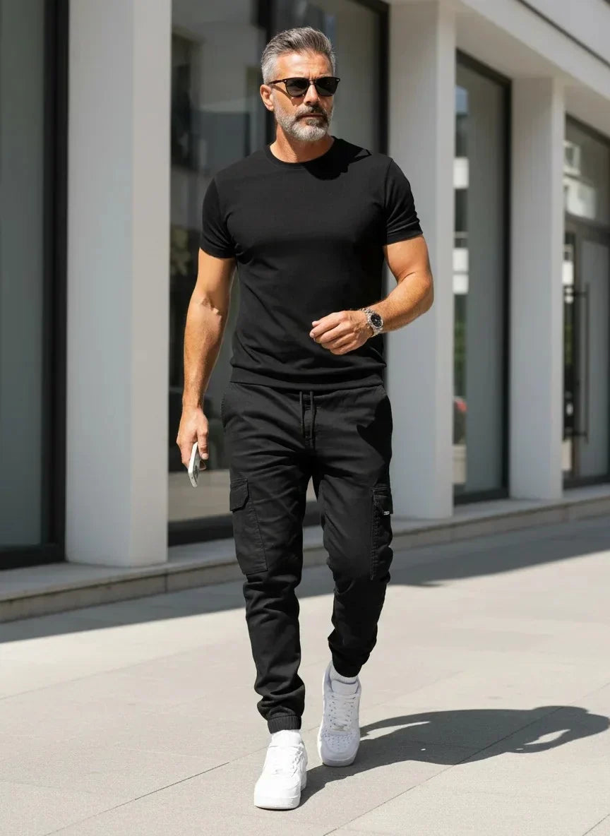 Schmale Cargo-Jogger Mit Zuschnitt - Lasse