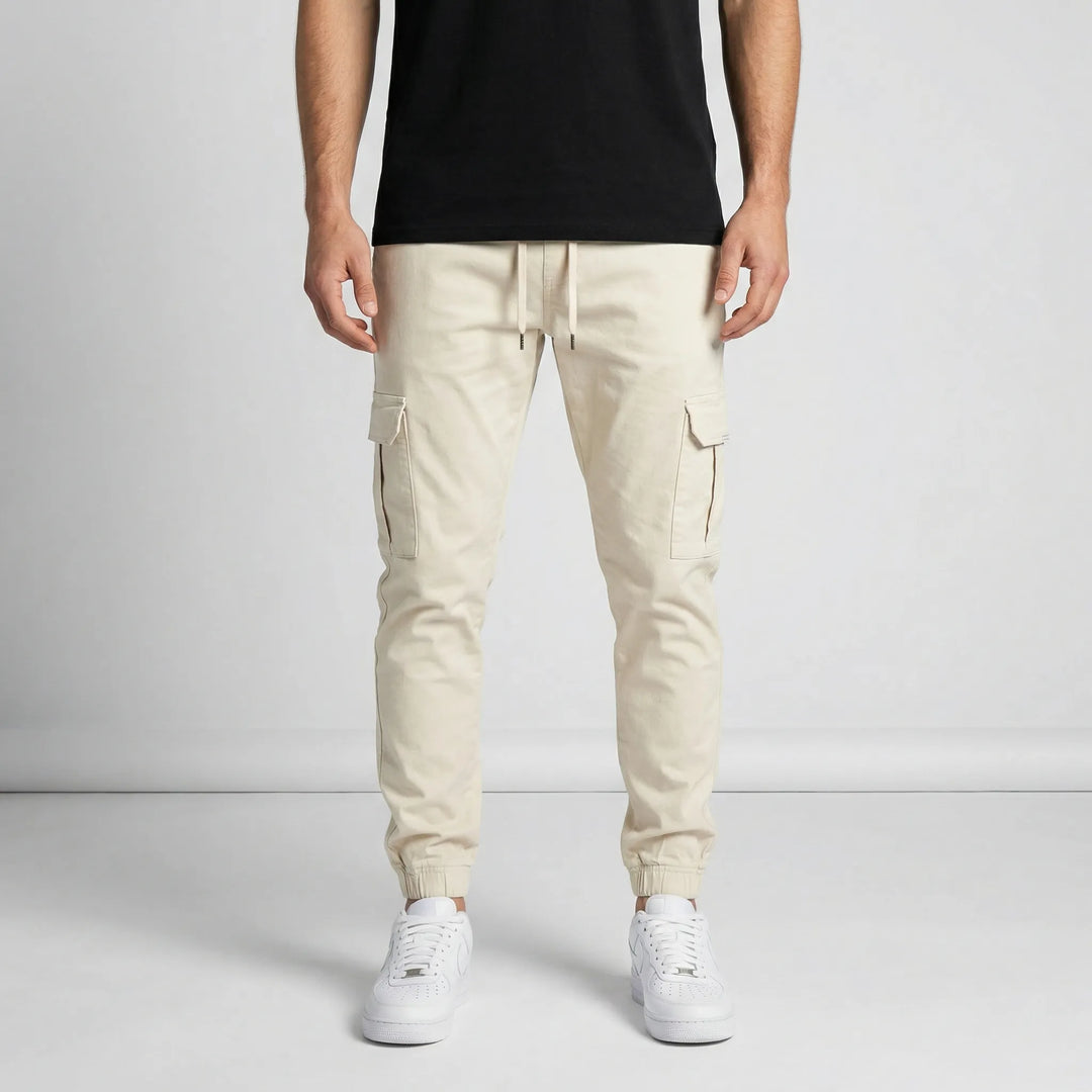 Schmale Cargo-Jogger Mit Zuschnitt - Lasse