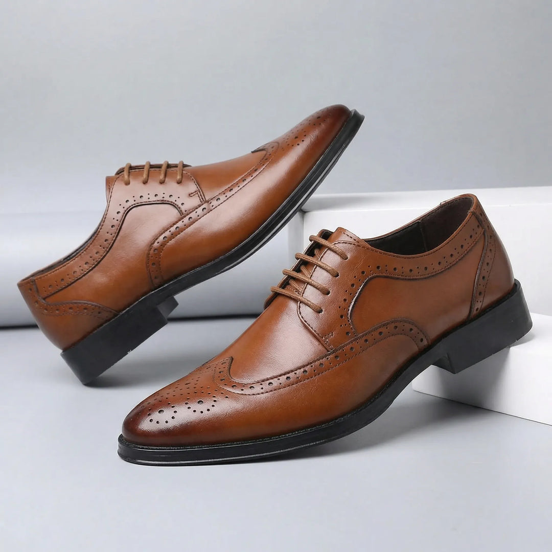 Schmaler Wingtip-Schnürschuh - Nicolai