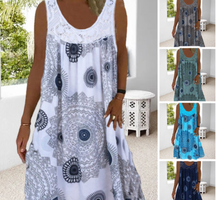 Sleeveless Summer Dress – Miranda | Lightweight & Comfortable