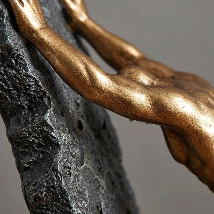 Sculpturale Wijnfleshouder Met Figuratief Ontwerp - Bouterio