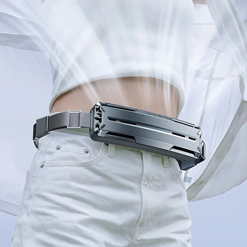 Portable Waist & Neck Fan – Veyra – (USB Rechargeable)