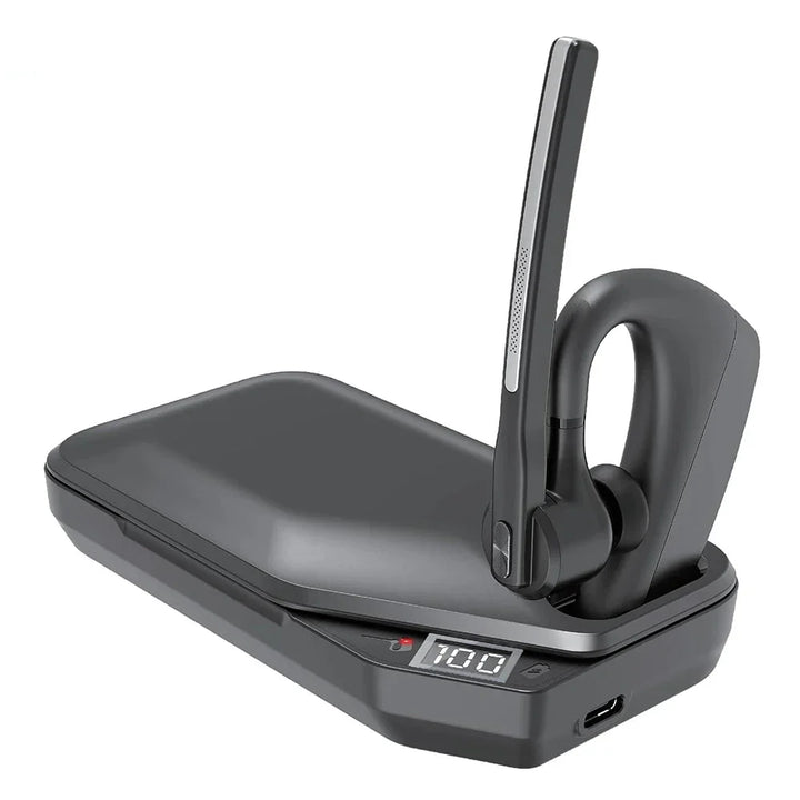 Noise-Cancelling Bluetooth Headset with Dual Microphones – Orivo