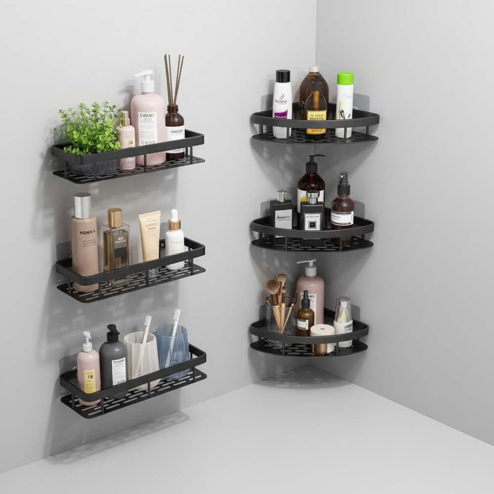 Selbstklebendes Badezimmerregal - Bathify