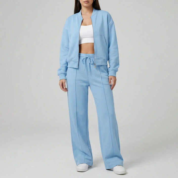 Set Mit Regular-Fit-Hose Und Geradem Bein - Cheyenne