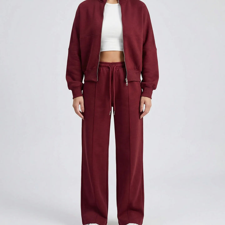 Set Mit Regular-Fit-Hose Und Geradem Bein - Cheyenne