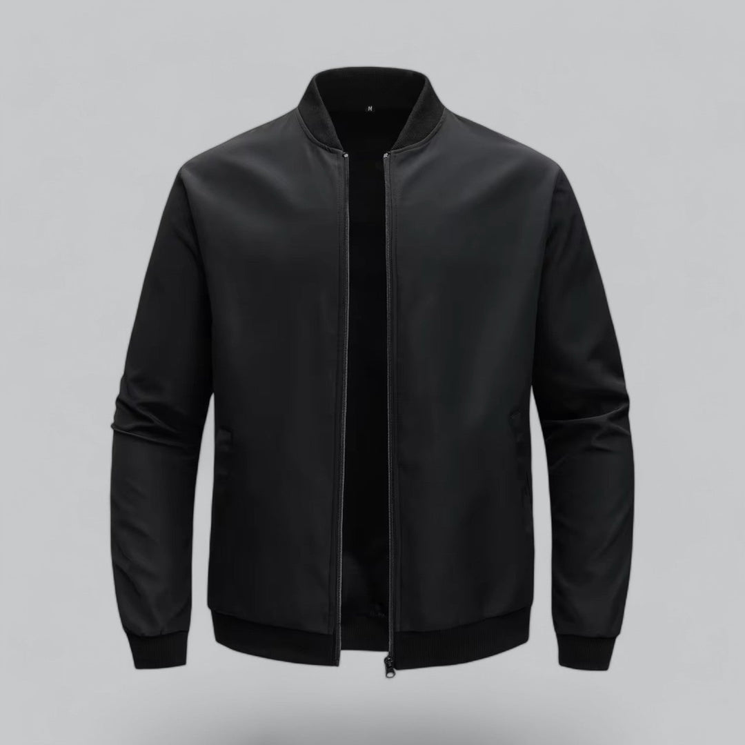 Men's autumn jacket with timeless design & regular fit – Lucian