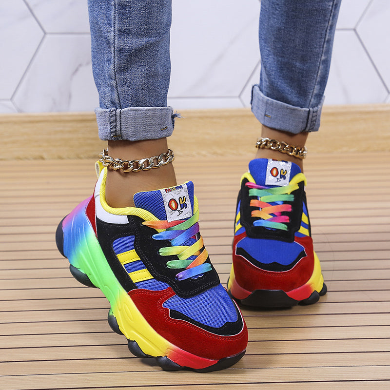 Colorful Women's Sneakers – Solenya