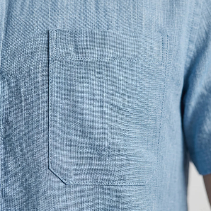 Short-Sleeve Casual Shirt -  Justin