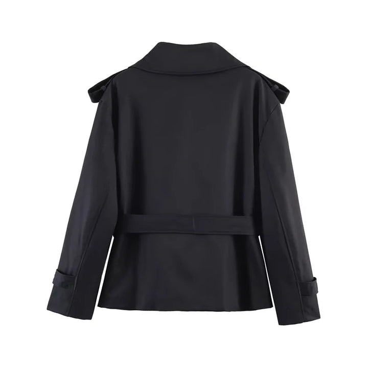 Short Belted Trench Coat - Joanne