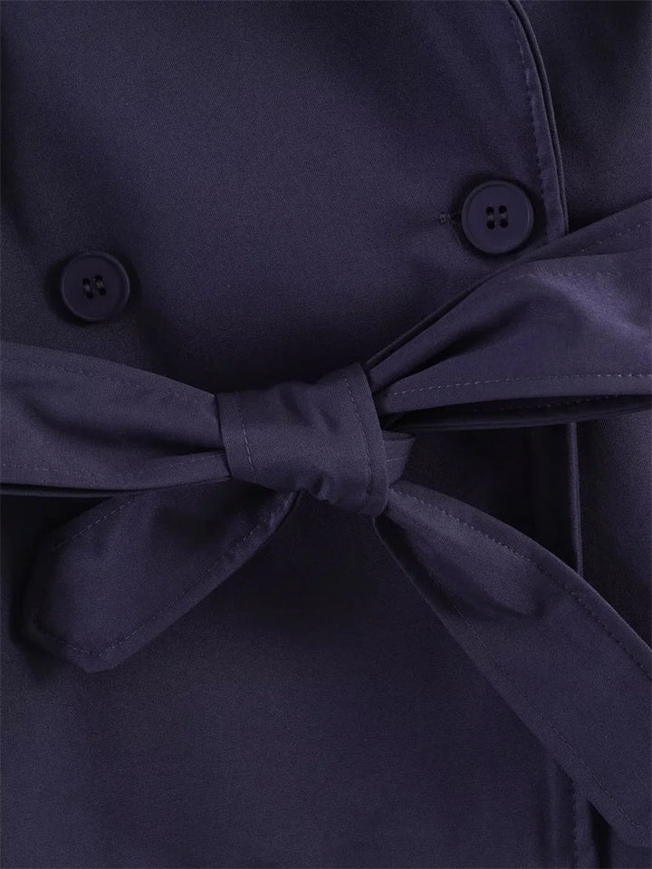 Short Belted Trench Coat - Joanne