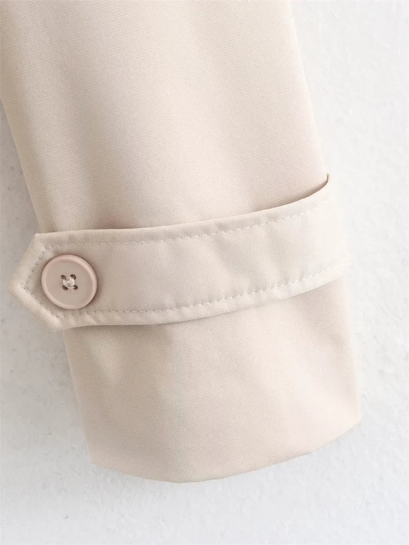 Short Belted Trench Coat - Joanne
