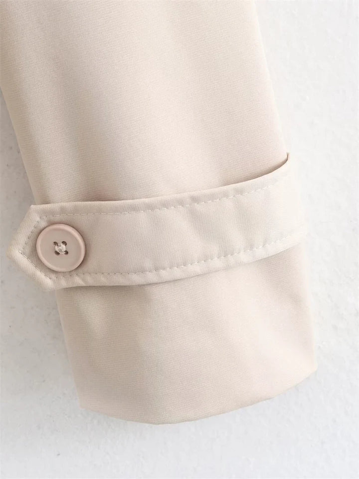 Short Belted Trench Coat - Joanne