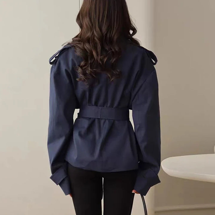 Short Belted Trench Coat - Joanne
