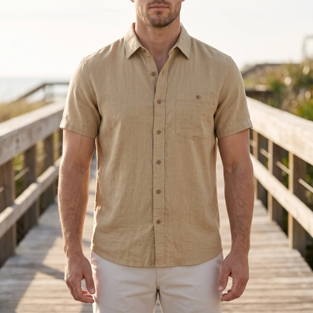 Short Sleeve Button Down -  Salvatore