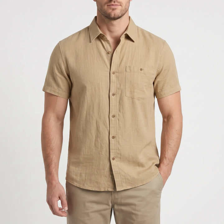 Short Sleeve Button Down -  Salvatore