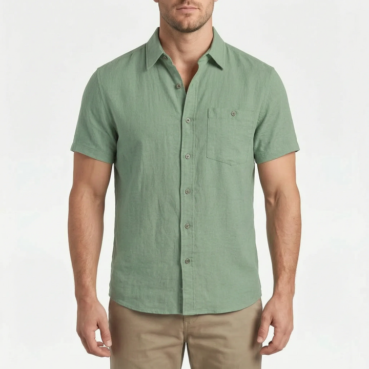 Short Sleeve Button Down -  Salvatore