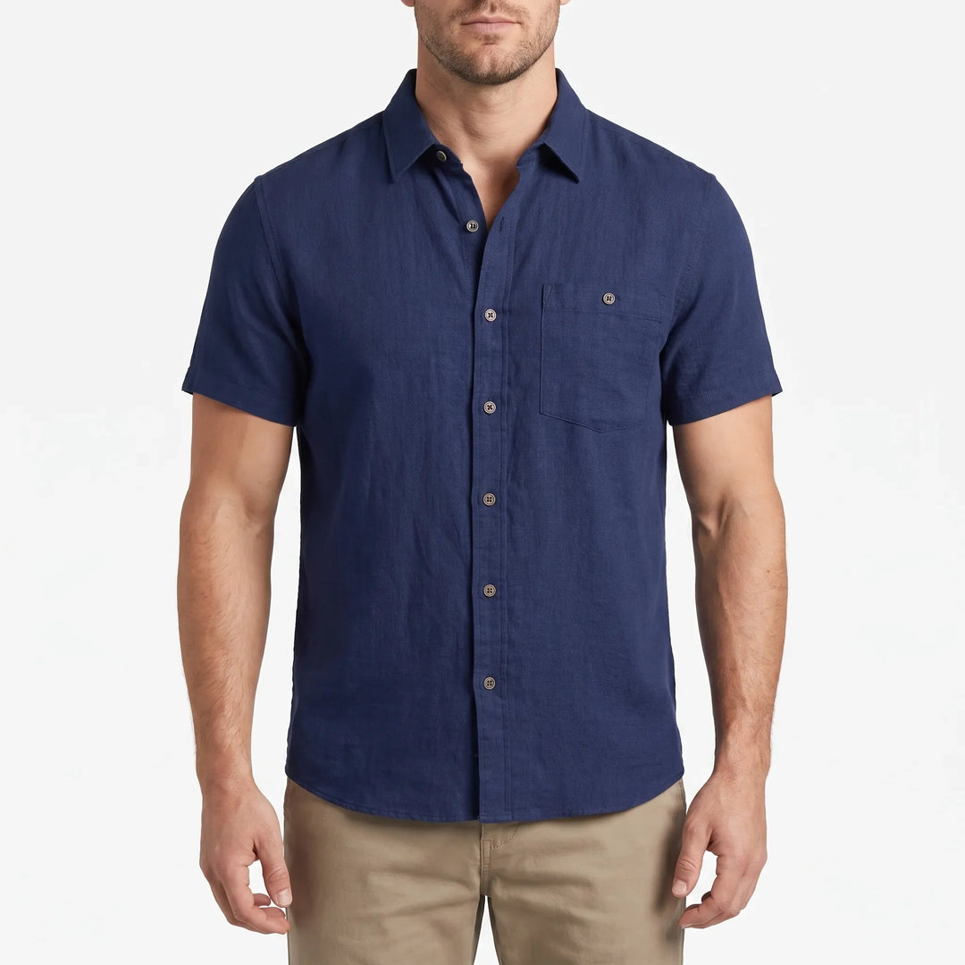 Short Sleeve Button Down -  Salvatore