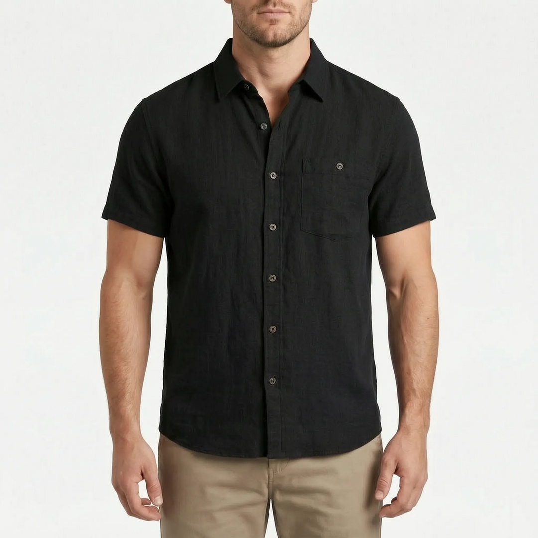 Short Sleeve Button Down -  Salvatore
