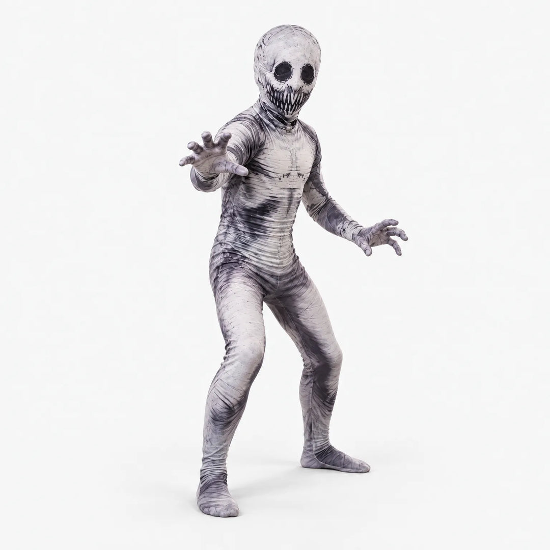 Skeleton Printed Bodysuit - Zombot