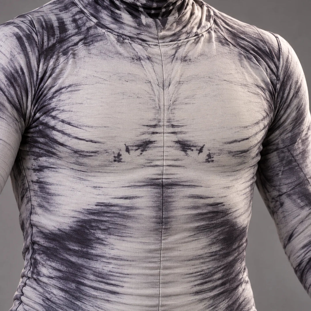 Skeleton Printed Bodysuit - Zombot