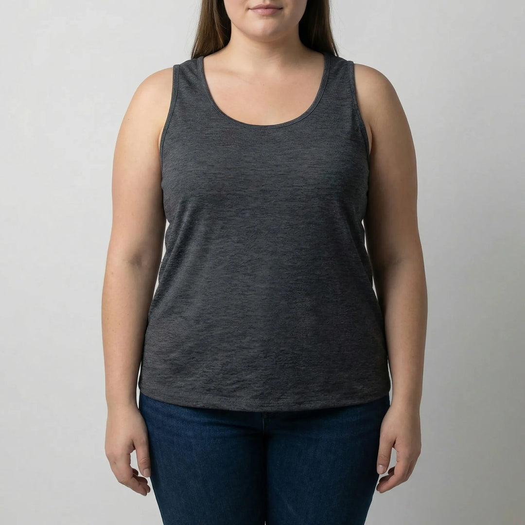Sleeveless Plus Size Tank Top - Elsa