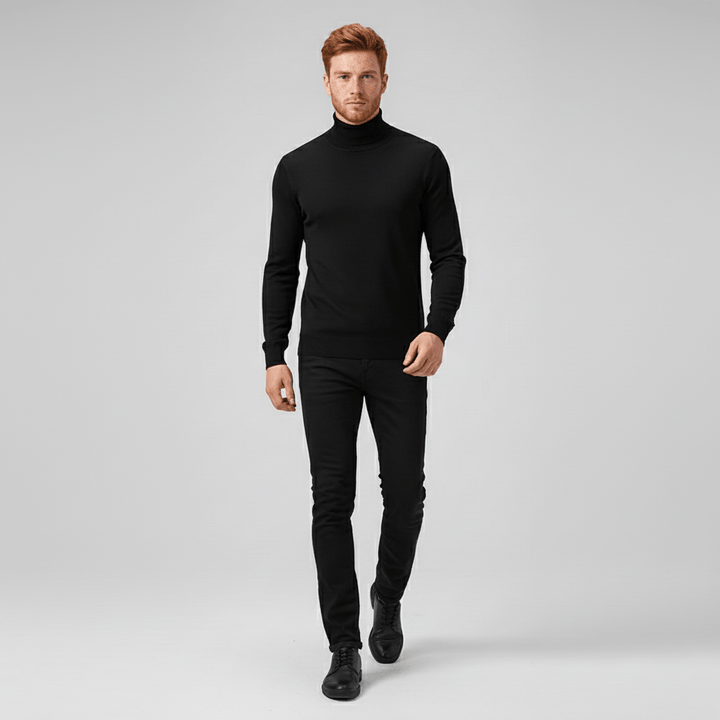 Slim-Fit-Rollkragenpullover - Friedrich