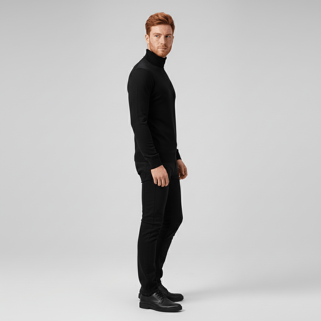 Slim-Fit-Rollkragenpullover - Friedrich