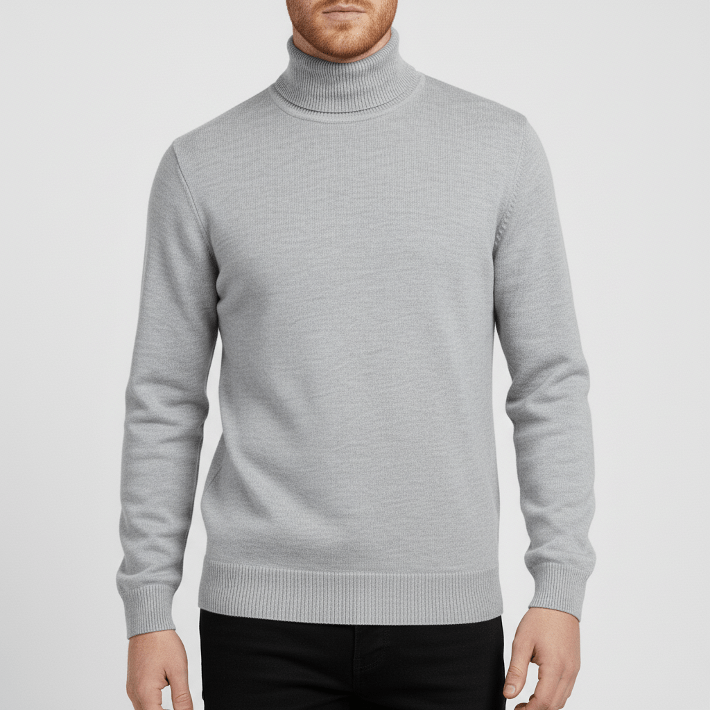 Slim-Fit-Rollkragenpullover - Friedrich
