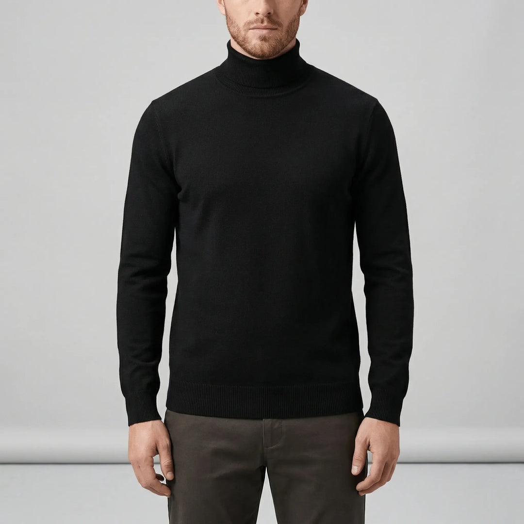Slim-Fit-Rollkragenpullover - Friedrich