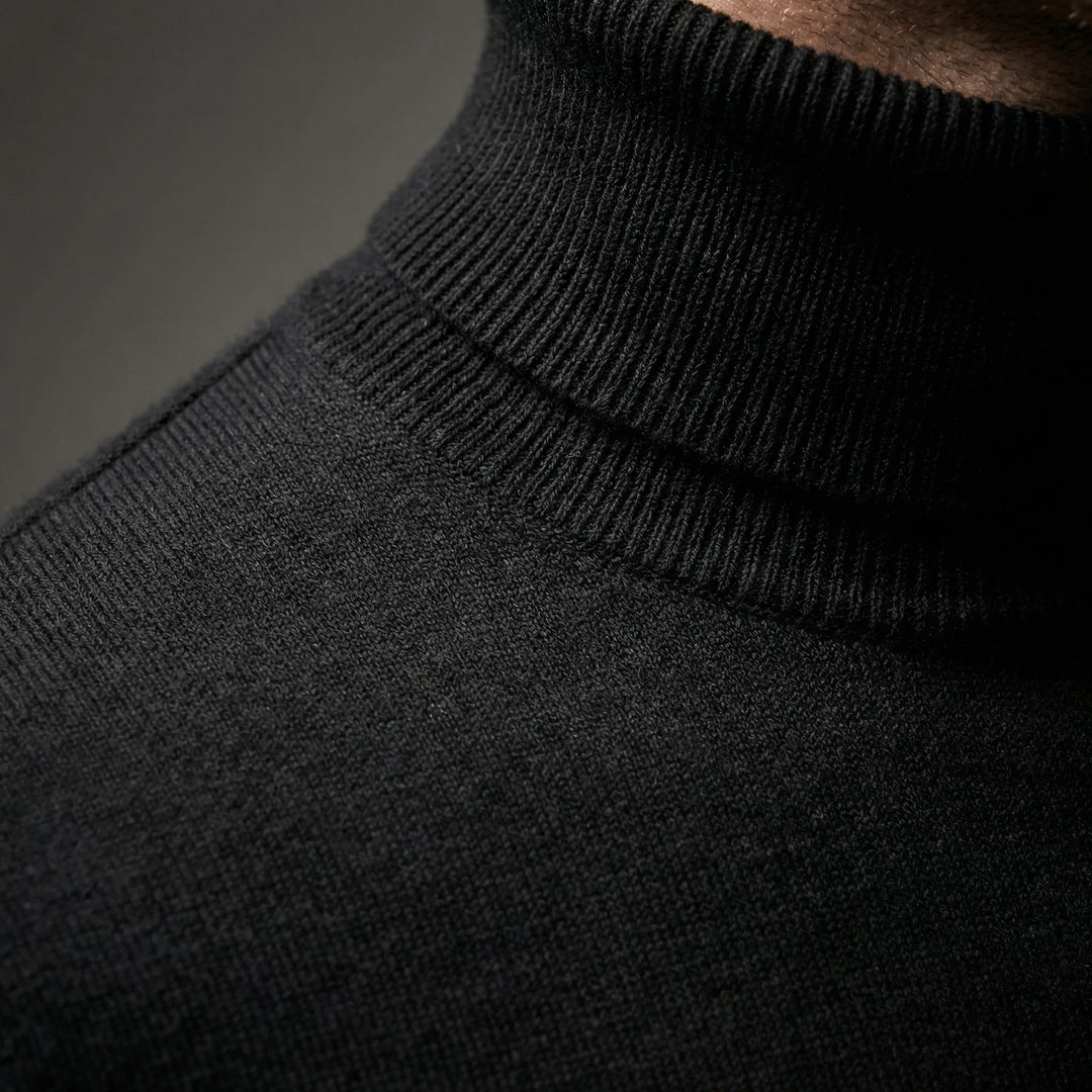 Slim-Fit-Rollkragenpullover - Friedrich