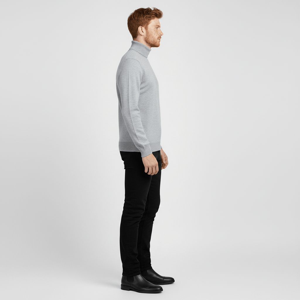 Slim-Fit-Rollkragenpullover - Friedrich