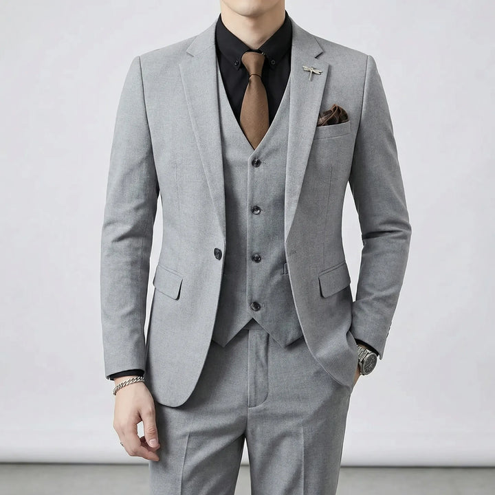 Slim-Fit Dreiteiler - Merlin