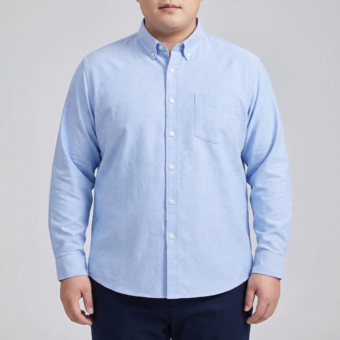 Slim Fit Long Sleeve Button-Down Shirt - Bobby