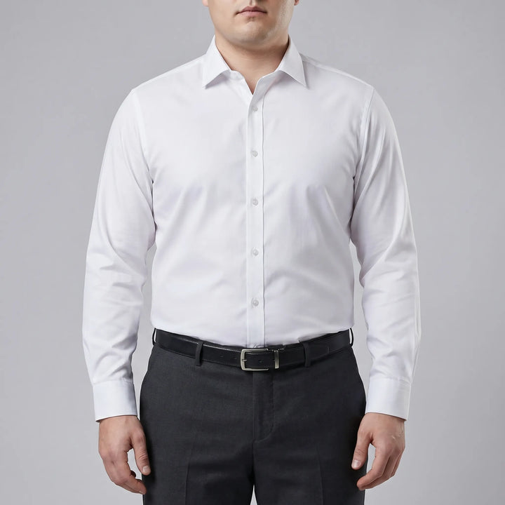 Slim Fit Long Sleeve Dress Shirt - Percy
