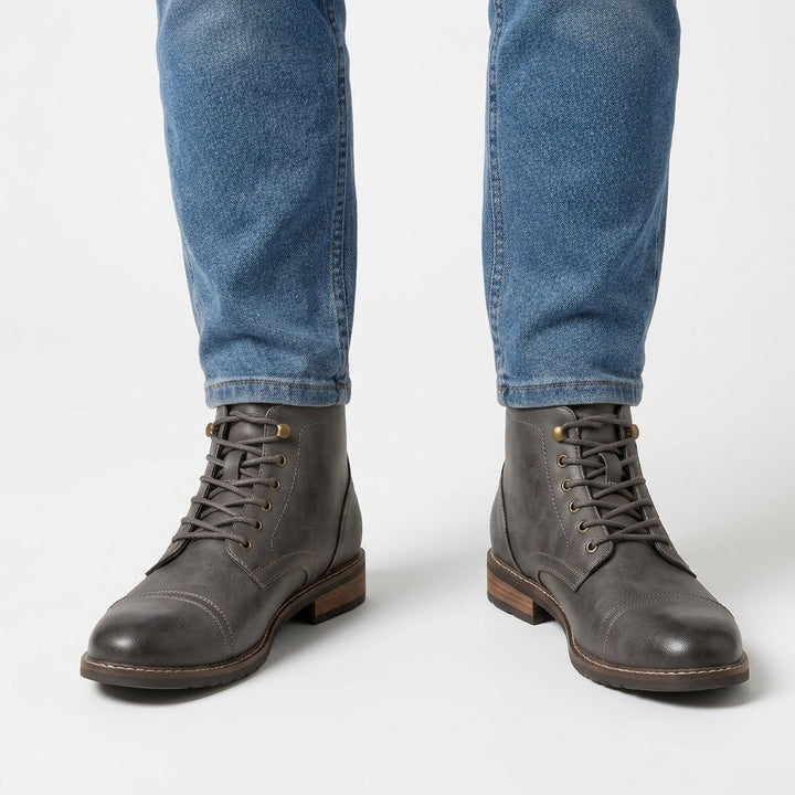 Smart Casual Men's Lace-Up Boots - Wilson