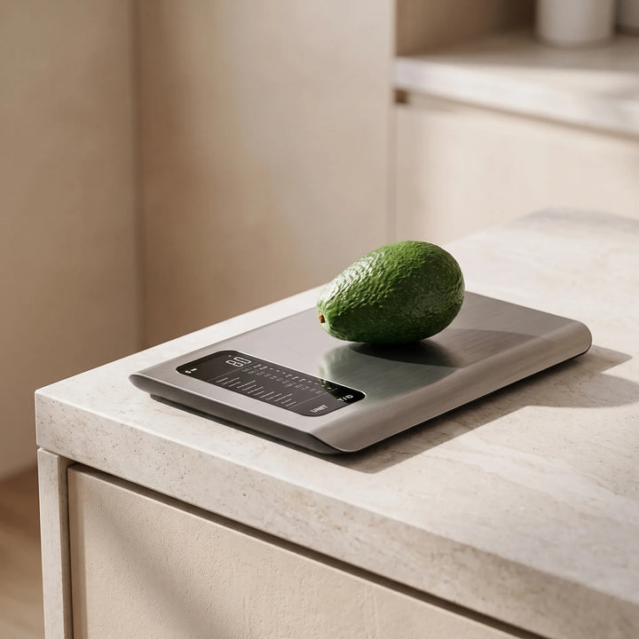 Smart Nutrition Tracking Kitchen Scale - NutriWeigh