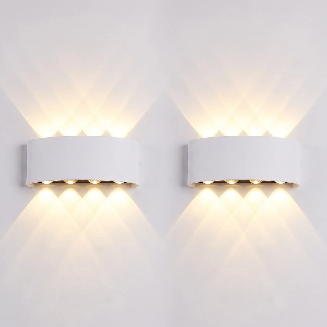 Smart Up And Down Outdoor Wall Light - Novixta