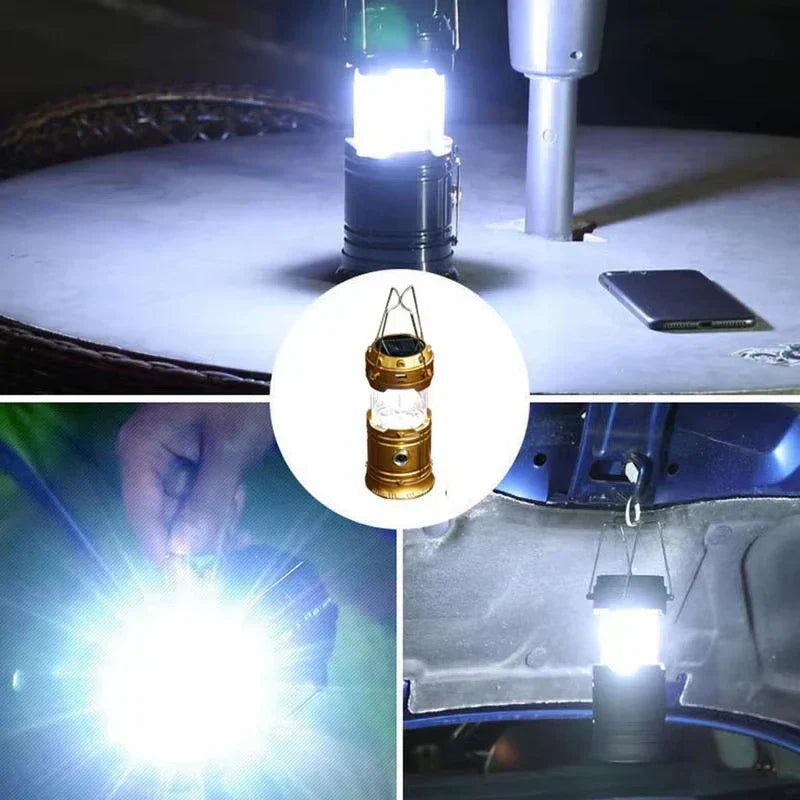 Solarbetriebenes Campinglicht - AuraBeam