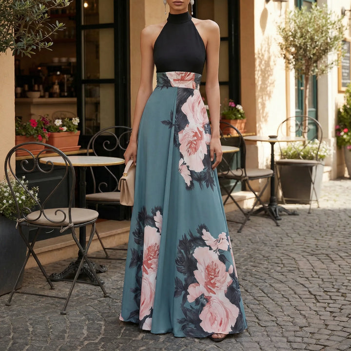 Sommerliches Maxikleid Mit Blumenmuster - Nia