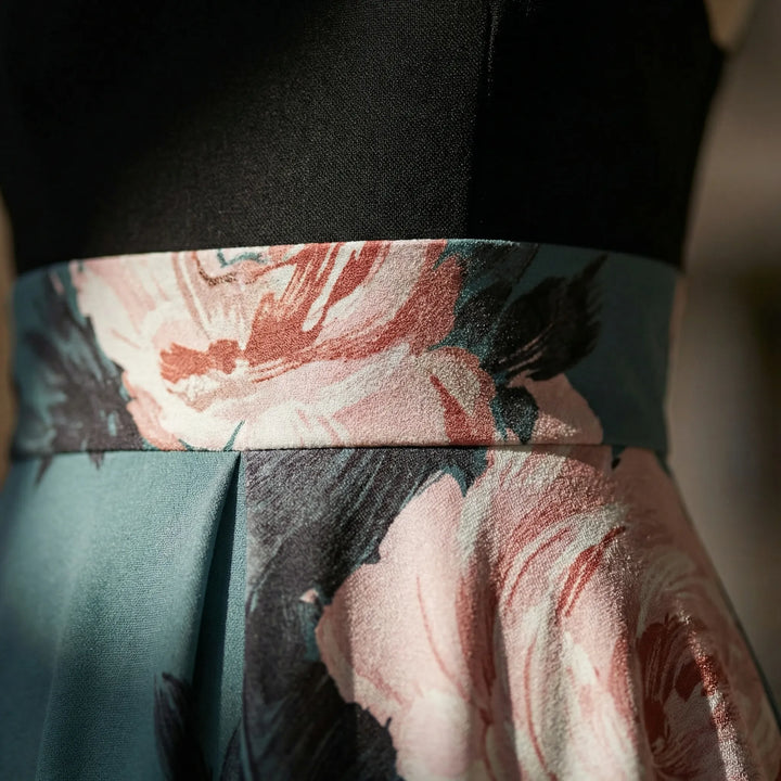 Sommerliches Maxikleid Mit Blumenmuster - Nia