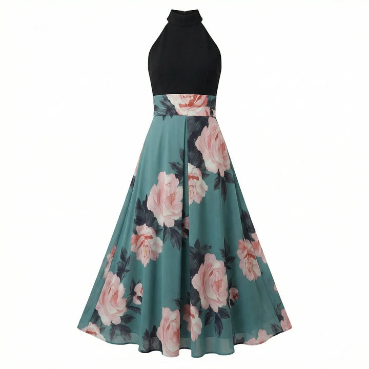 Sommerliches Maxikleid Mit Blumenmuster - Nia